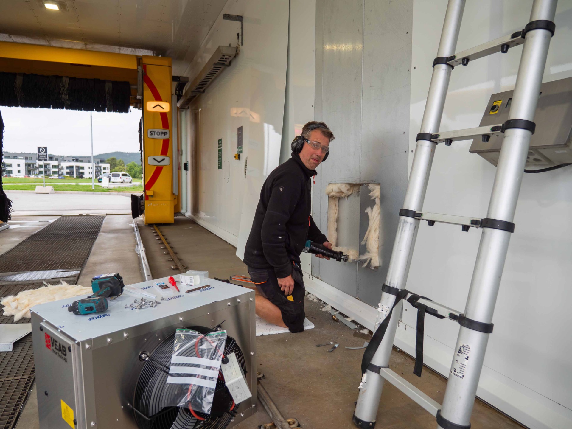 Under installasjonen av ATDX